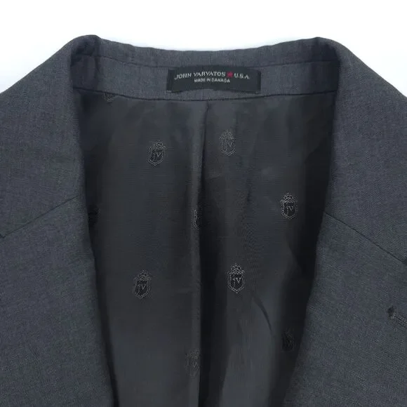 NEW John Varvatos 100% Wool Blazer Suit Jacket Old Money Preppy Quiet Luxury